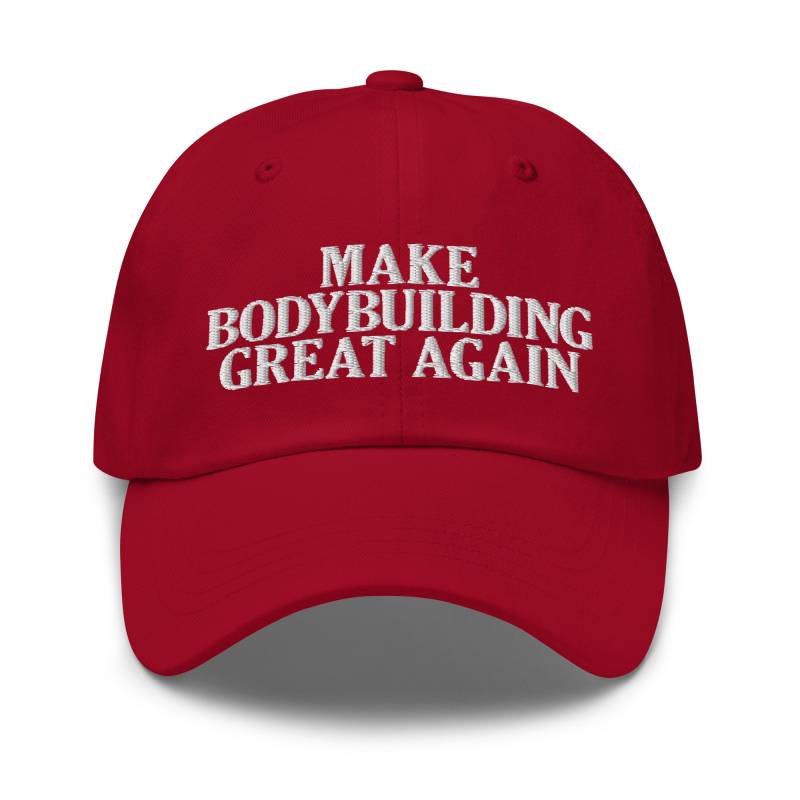 Machen Sie Bodybuilding Wieder Großartig Hut, Bestickte Dad Cap, Lustiger Workout Bodybuilder Geschenk von AddictiveDesignsCo