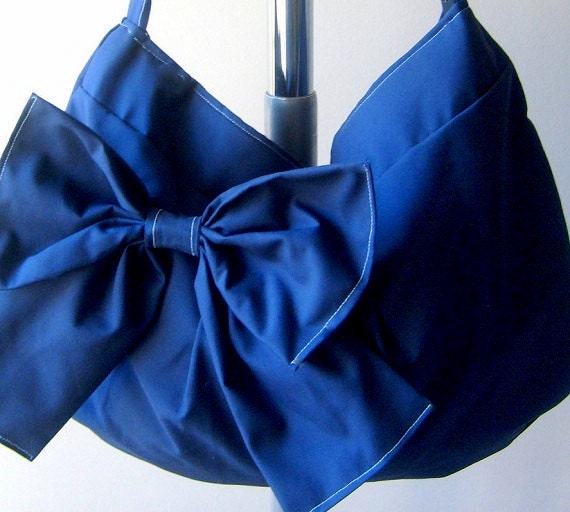 Handgemachte Hobo Geldbörse Umhängetasche Mit Reißverschluss Große Handtasche Marineblau Geldbeutel Geschenke Für Graduiertentasche Wickeltasche von AddieLou