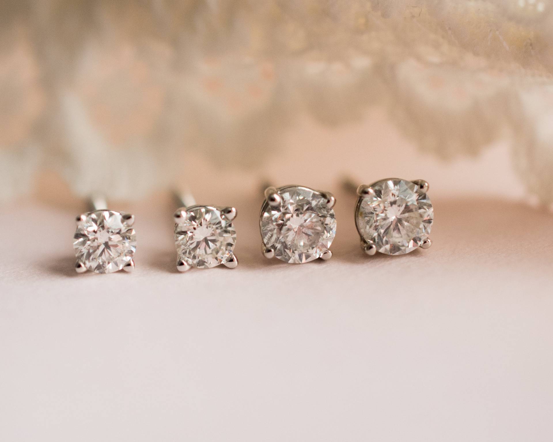 1/2 Ct Diamant-Ohrstecker | Screwback 1/2 Ct Diamant-Ohrstecker | Screwback von AddisonEverlyJewelry