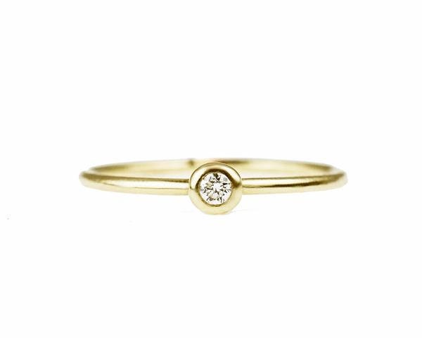 Petite Diamantring Petite Diamantring von AddisonEverlyJewelry