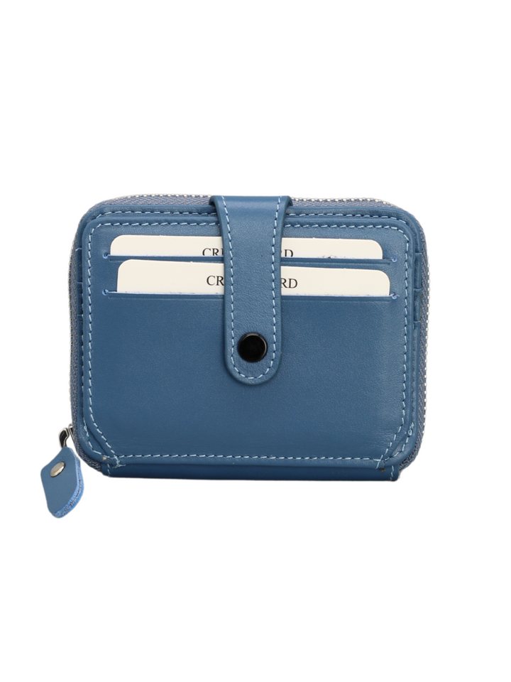 Adel Bags Geldbörse Julia Geldbörse aus echtem Leder. Portemonnaie mit Reissverschluss von Adel Bags