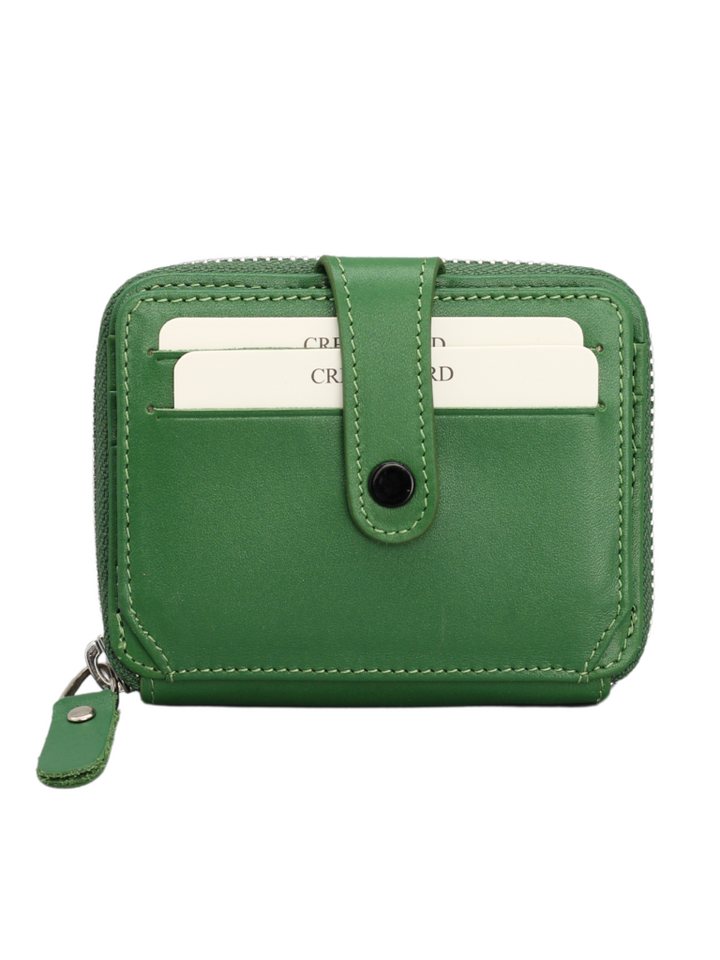 Adel Bags Geldbörse Julia Geldbörse aus echtem Leder. Portemonnaie mit Reissverschluss von Adel Bags