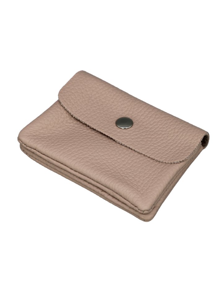 Adel Bags Mini Geldbörse MINI Handgemachte Geldbörse aus Echtem Leder, 15 Farboptionen von Adel Bags