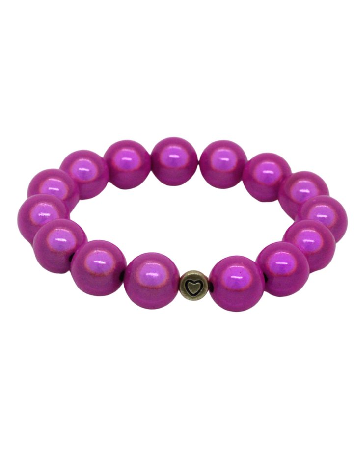 Adel Bags Perlenarmband Magic Perlenarmband aus 14 mm Perlen, Verschiedene Farben und Designs von Adel Bags