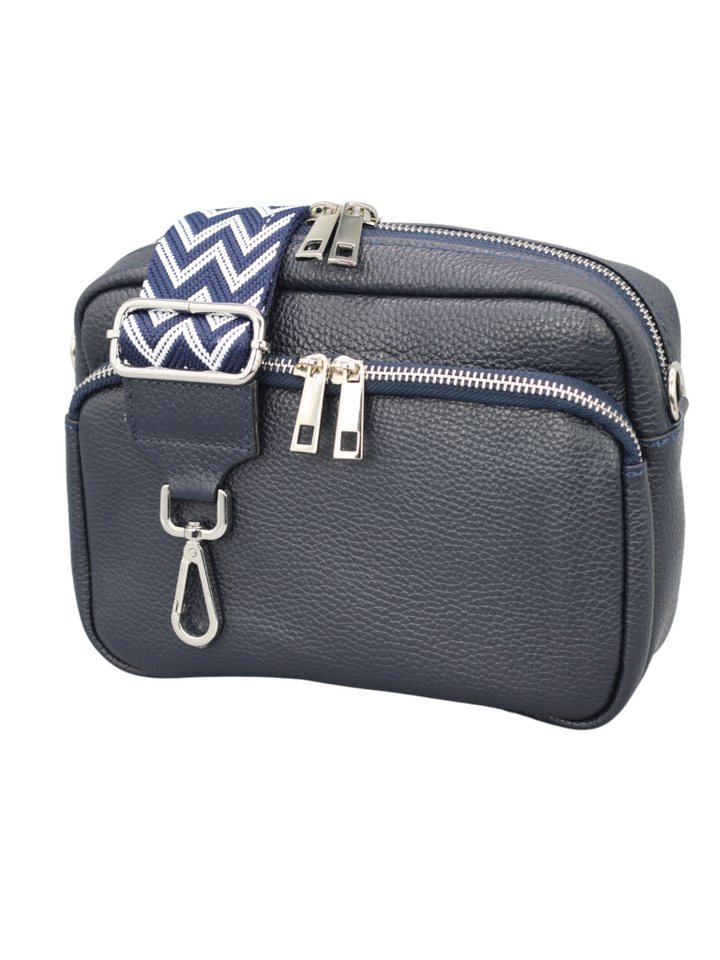 Adel Bags Schultertasche BELLA Umhängetasche für Damen, Schultertasche mit 2 Wechselriemen, echtes Leder, hergestellt in Italien Adel Bags Schultertasche BELLA Umhängetasche für Damen, Schultertasche mit 2 Wechselriemen, echtes Leder, hergestellt in Italien von Adel Bags
