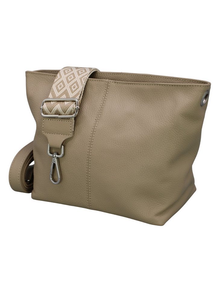 Adel Bags Schultertasche Vera Echt Leder Umhängetasche mit Innenfächern – 10 Farben, echtes Leder von Adel Bags
