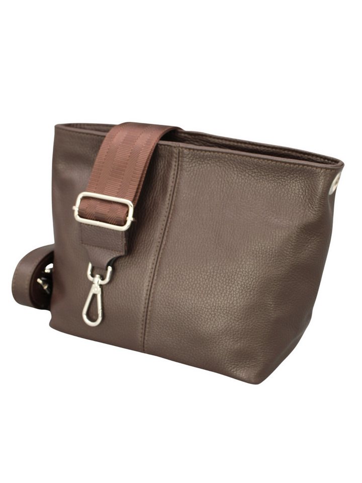 Adel Bags Schultertasche Vera Echt Leder Umhängetasche mit Innenfächern – 10 Farben, echtes Leder von Adel Bags