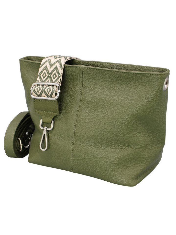 Adel Bags Schultertasche Vera Echt Leder Umhängetasche mit Innenfächern – 10 Farben, echtes Leder von Adel Bags