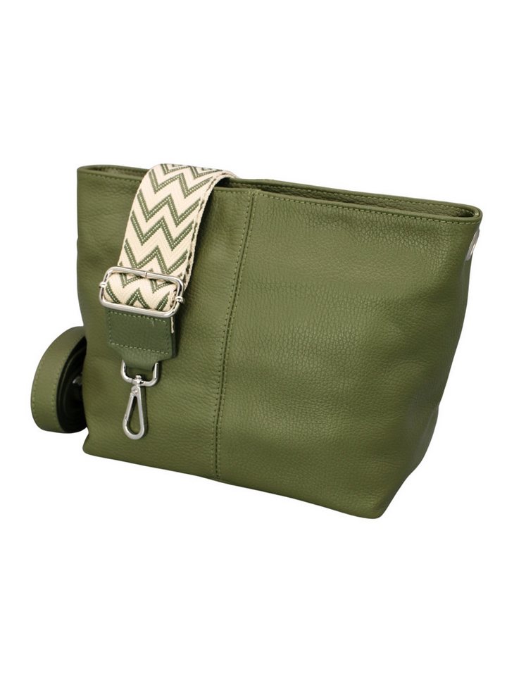 Adel Bags Schultertasche Vera Echt Leder Umhängetasche mit Innenfächern – 10 Farben, echtes Leder von Adel Bags