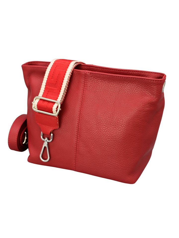 Adel Bags Schultertasche Vera Echt Leder Umhängetasche mit Innenfächern – 10 Farben, echtes Leder von Adel Bags