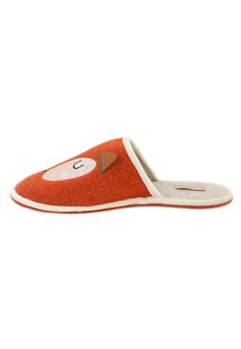 Adelheid Fuchs Filzpantoffeln, Farbe:orange, Größe:38/39 von Adelheid