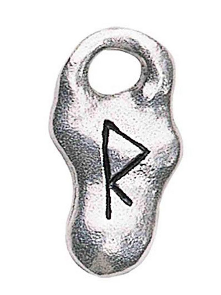 Adelia´s Amulett Anhänger Rune Charms, Rad / Raidho - Schutz bei Reisen von Adelia´s