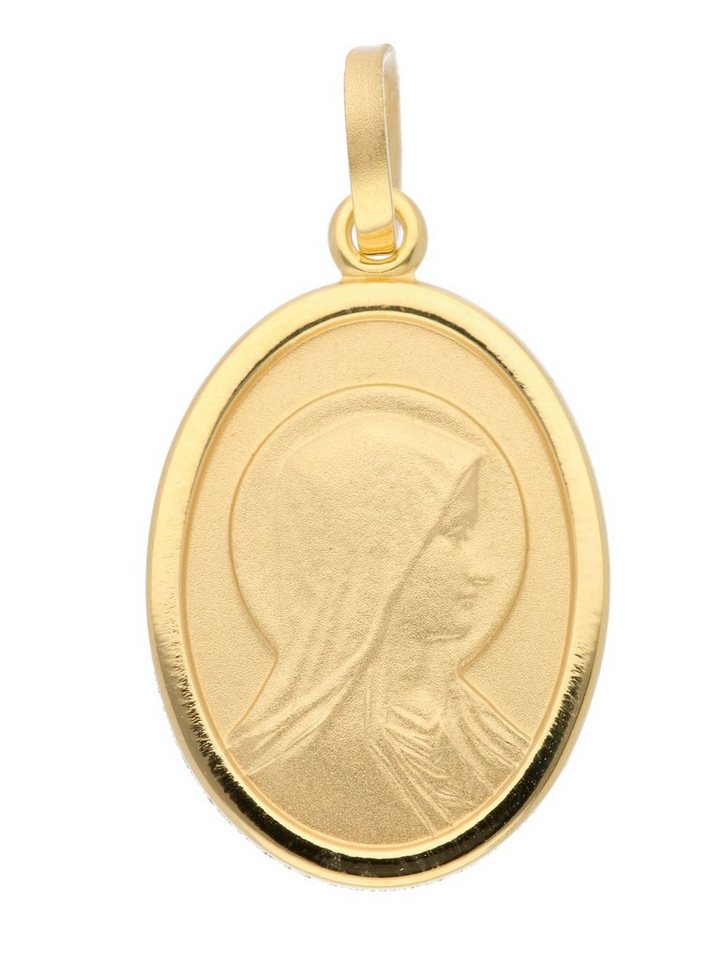 Adelia´s Kettenanhänger 333 Gold Anhänger Madonna, Goldschmuck für Damen von Adelia´s