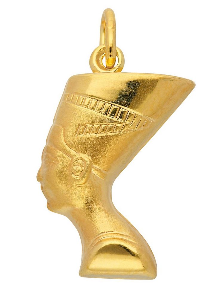 Adelia´s Kettenanhänger 333 Gold Anhänger Nofretete, Goldschmuck für Damen von Adelia´s