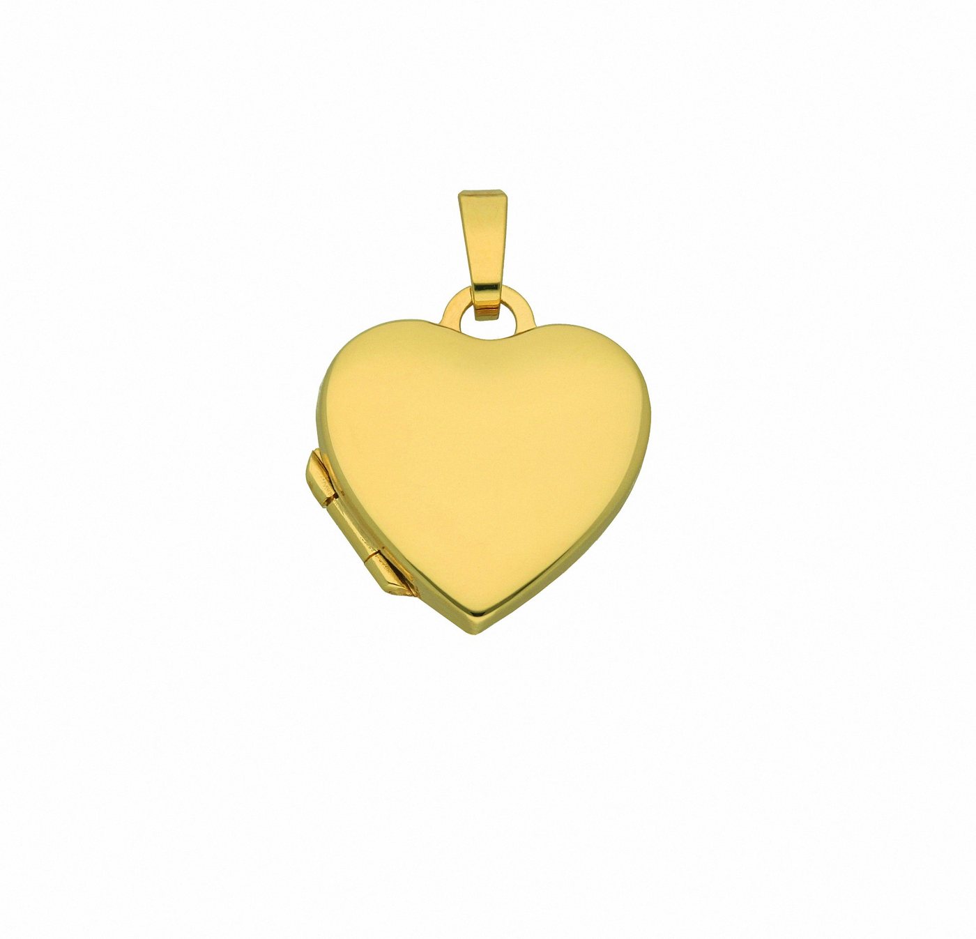 Adelia´s Kettenanhänger 333 Gold Medaillon Anhänger, Goldschmuck für Damen von Adelia´s