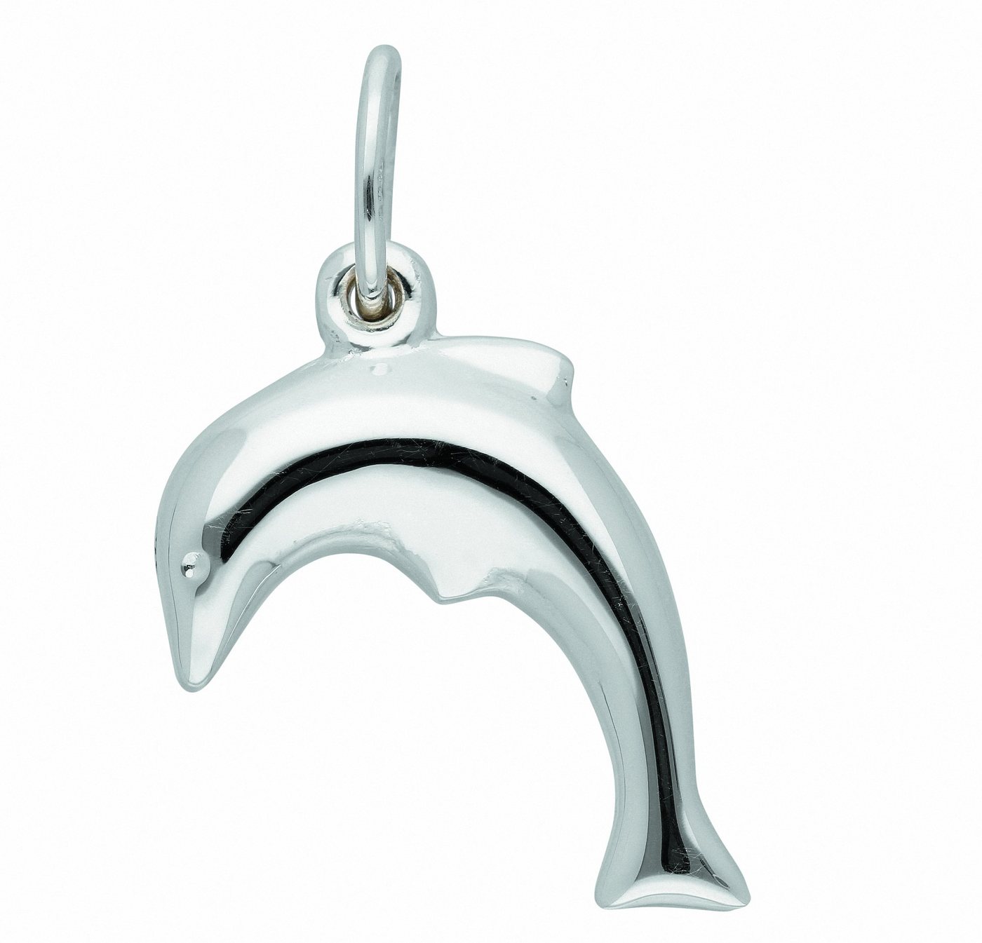 Adelia´s Kettenanhänger Damen Silberschmuck 925 Silber Anhänger Delphin, 925 Sterling Silber Silberschmuck für Damen von Adelia´s