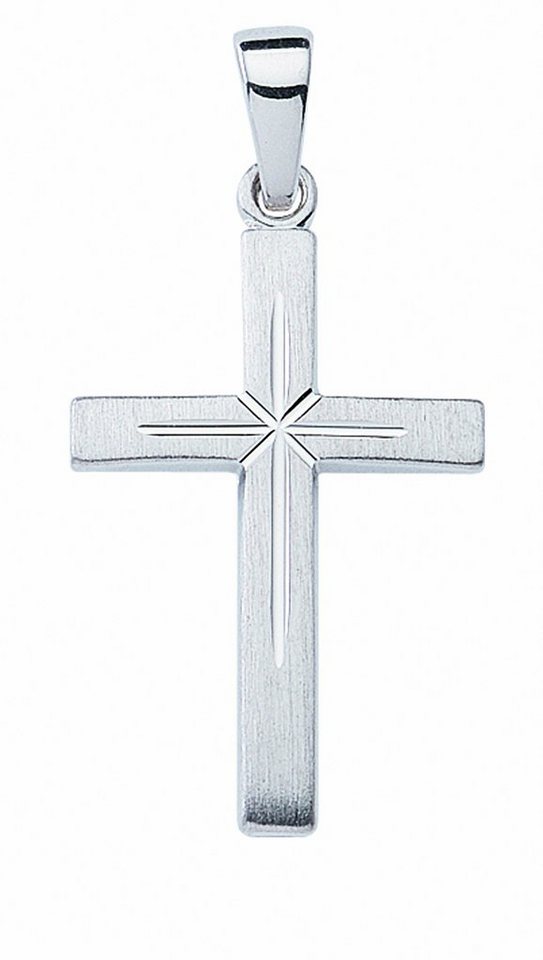 Adelia´s Kettenanhänger 925 Silber Kreuz Anhänger, Silberschmuck für Damen & Herren von Adelia´s