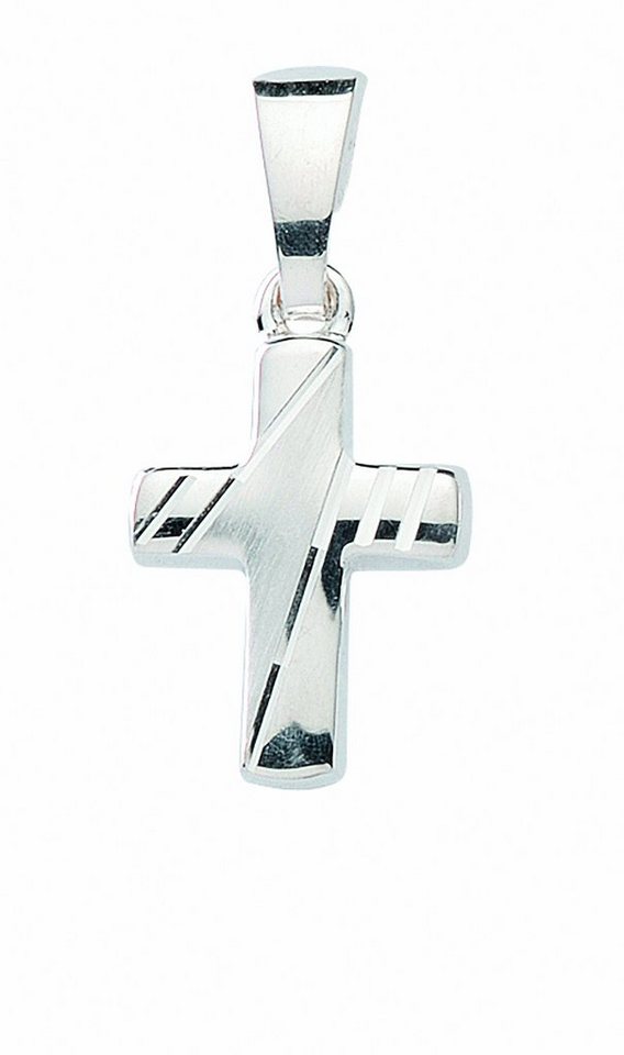 Adelia´s Kettenanhänger 925 Silber Kreuz Anhänger, Silberschmuck für Damen & Herren von Adelia´s