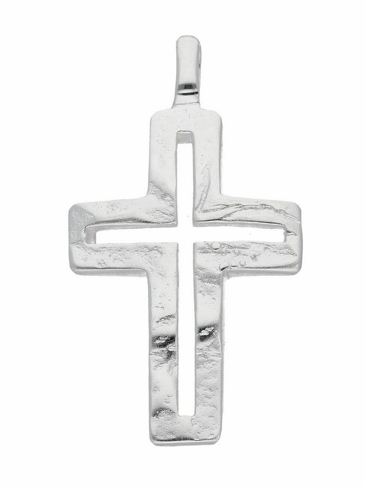 Adelia´s Kettenanhänger 925 Silber Kreuz Anhänger, Silberschmuck für Damen & Herren von Adelia´s