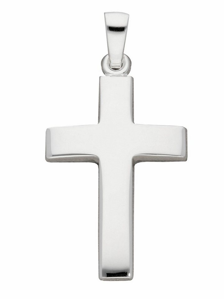 Adelia´s Kettenanhänger 925 Silber Kreuz Anhänger, Silberschmuck für Damen & Herren von Adelia´s