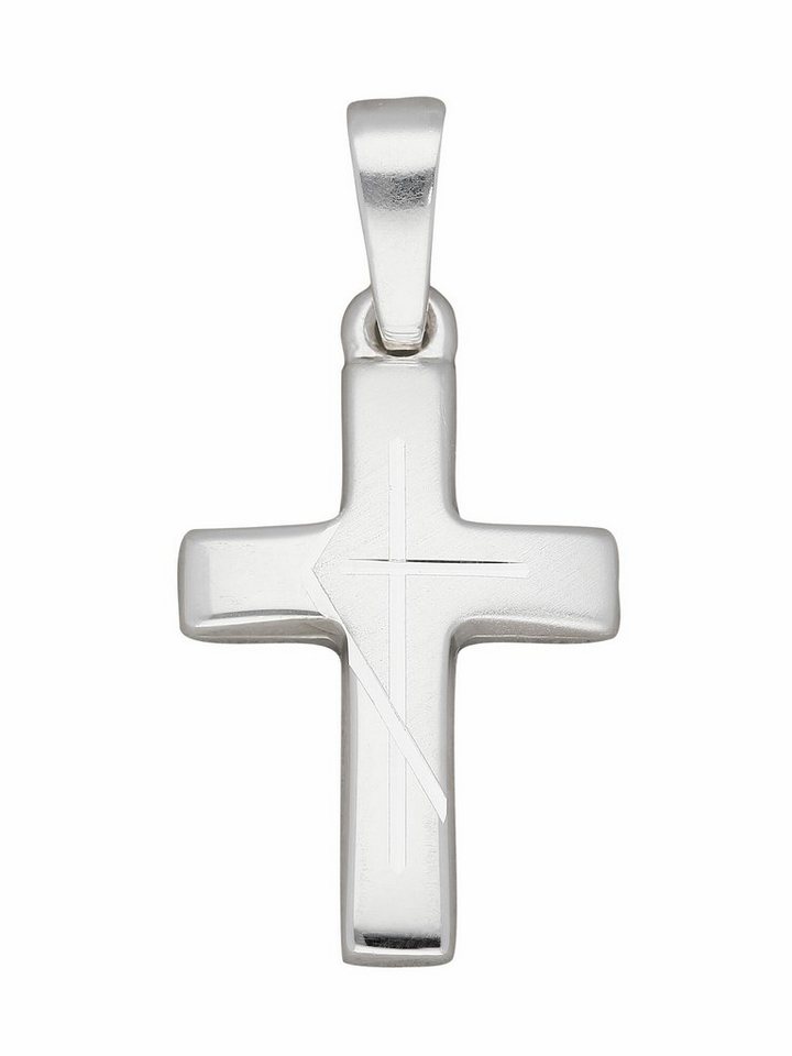 Adelia´s Kettenanhänger 925 Silber Kreuz Anhänger, Silberschmuck für Damen & Herren von Adelia´s