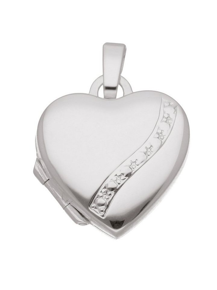 Adelia´s Kettenanhänger 925 Silber Medaillon Anhänger, Silberschmuck für Damen von Adelia´s