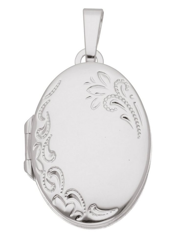 Adelia´s Kettenanhänger 925 Silber Medaillon Anhänger, Silberschmuck für Damen von Adelia´s