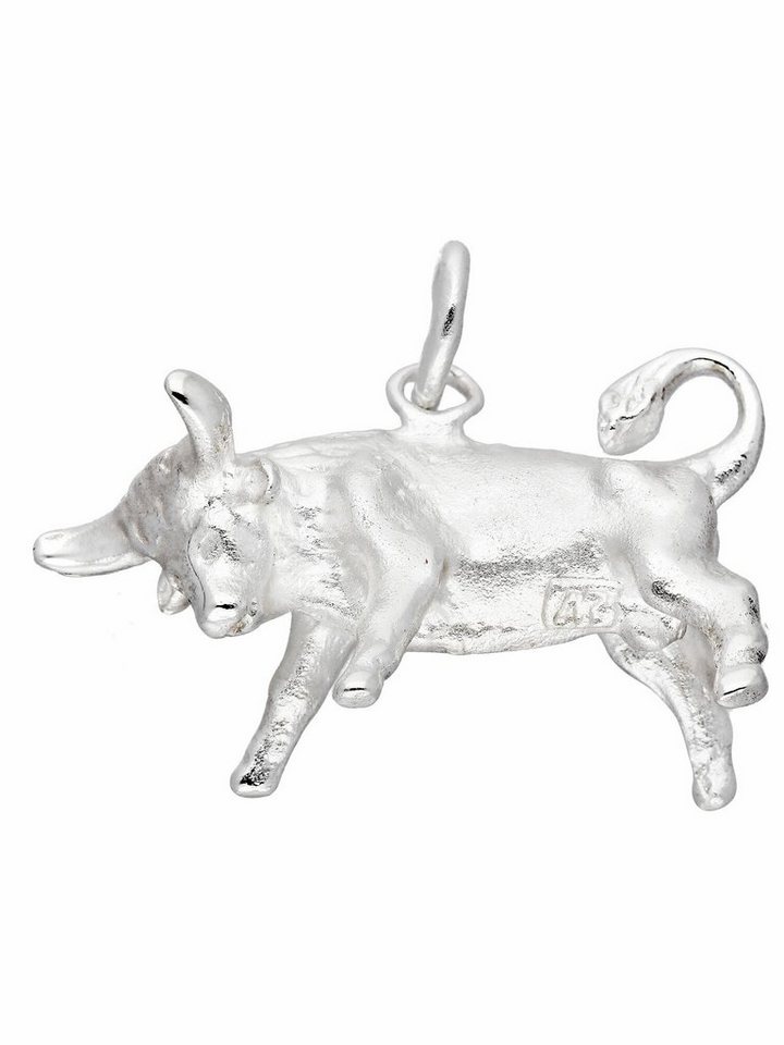 Adelia´s Kettenanhänger 925 Silber Sternzeichen Anhänger Stier, Silberschmuck für Damen & Herren von Adelia´s