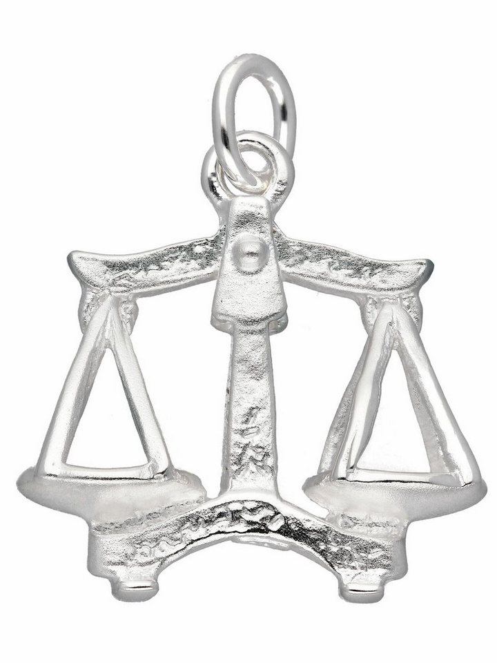 Adelia´s Kettenanhänger 925 Silber Sternzeichen Anhänger Waage, Silberschmuck für Damen & Herren von Adelia´s