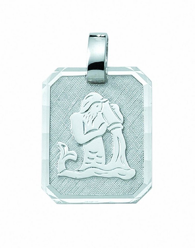 Adelia´s Kettenanhänger Damen & Herren 925 Silber Sternzeichen Anhänger Wassermann, Silberschmuck für Damen & Herren von Adelia´s