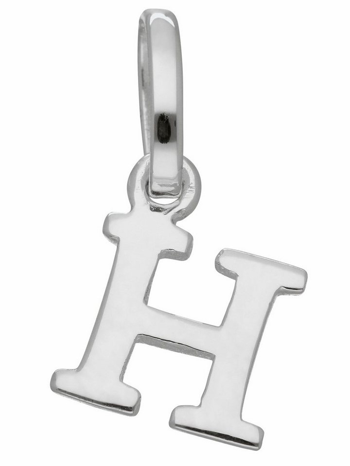 Adelia´s Buchstabenanhänger 925 Silber Buchstabenanhänger, Silberschmuck für Damen & Herren von Adelia´s