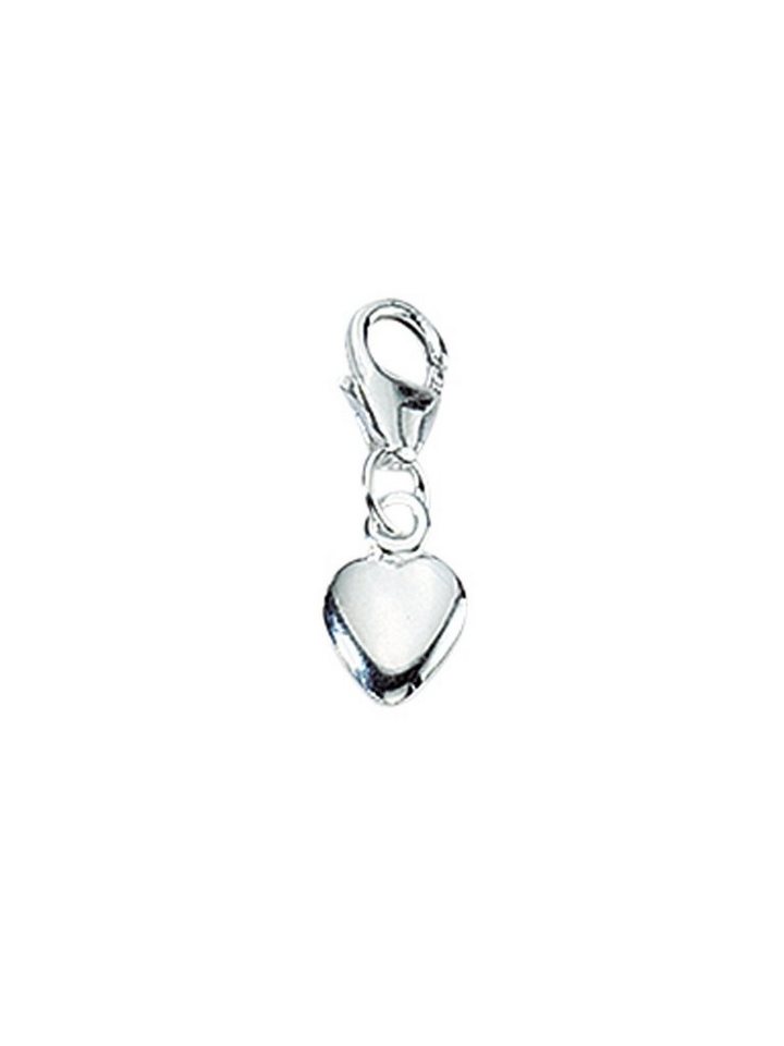 Adelia´s Charm-Einhänger 925 Silber Charms Anhänger Herz, Silberschmuck für Damen von Adelia´s