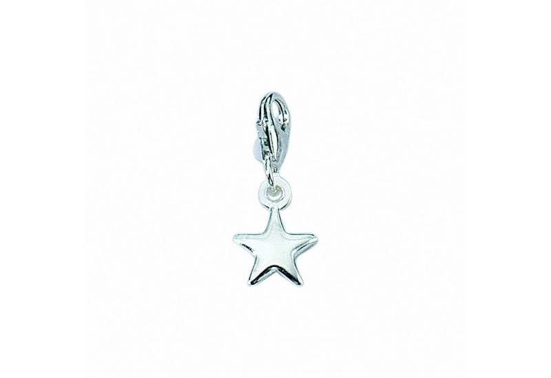 Adelia´s Charm-Einhänger Damen Silberschmuck 925 Silber Charms Anhänger Stern, 925 Sterling Silber Silberschmuck für Damen von Adelia´s