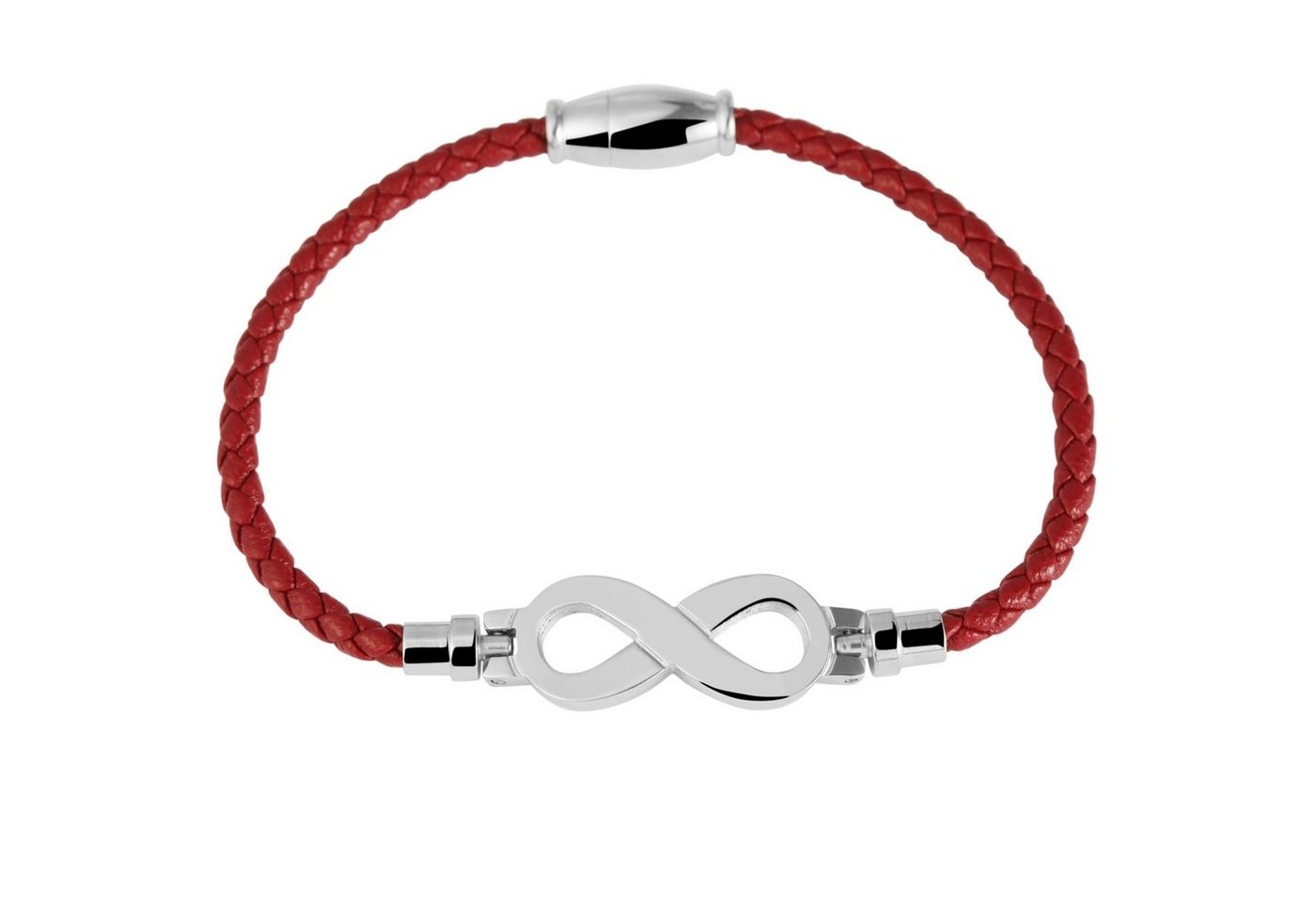 Adelia´s Edelstahlarmband Damen Armband Unendlichzeichen aus Edelstahl 18 cm von Adelia´s
