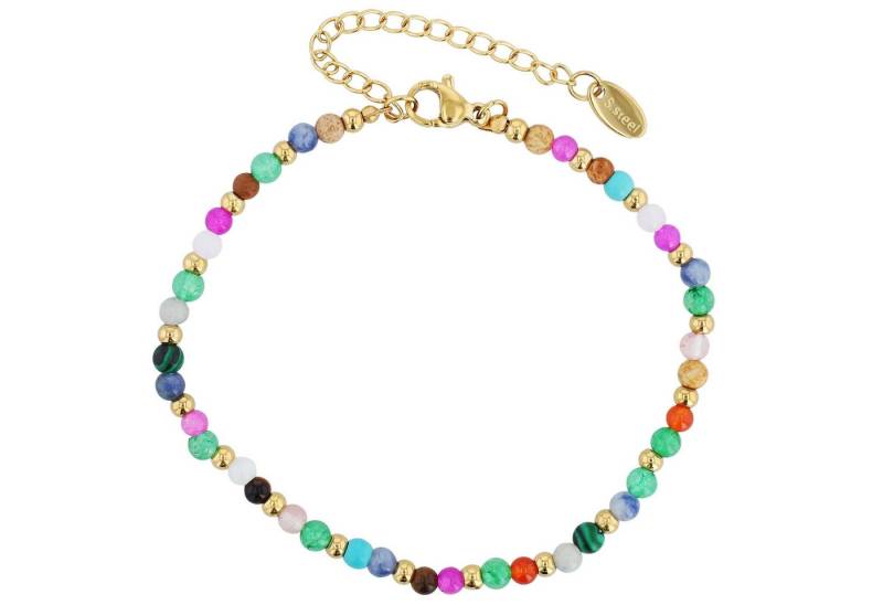 Adelia´s Edelstahlarmband Damen Armband aus Edelstahl 18,5+5 cm von Adelia´s