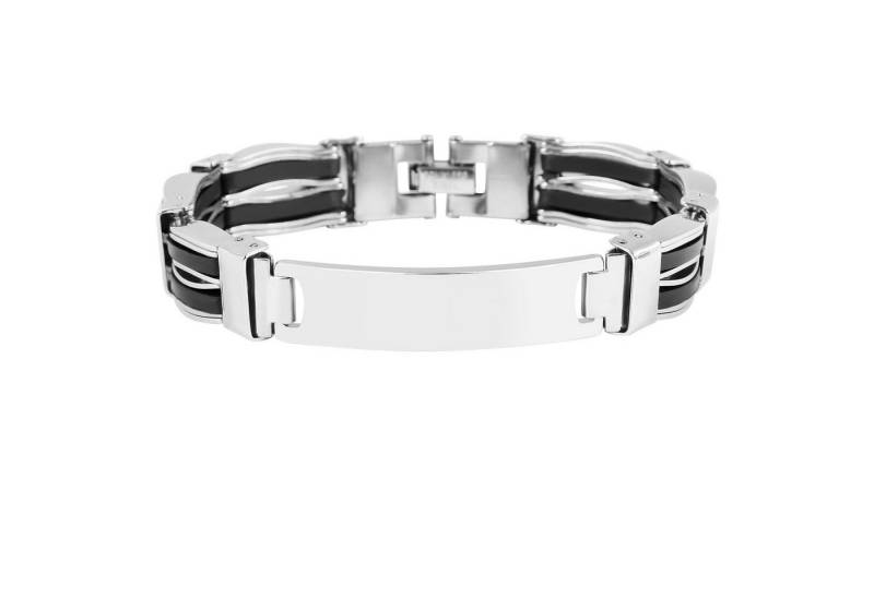 Adelia´s Edelstahlarmband Herren Armband aus Edelstahl 21,5 cm von Adelia´s