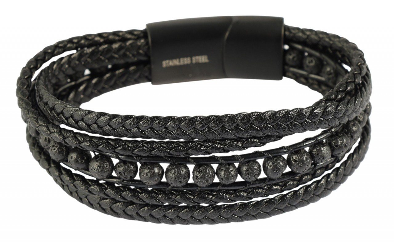 Adelia´s Edelstahlarmband Neuheit 2025 - Herren Armband aus Edelstahl mit Zuchtperle von Adelia´s