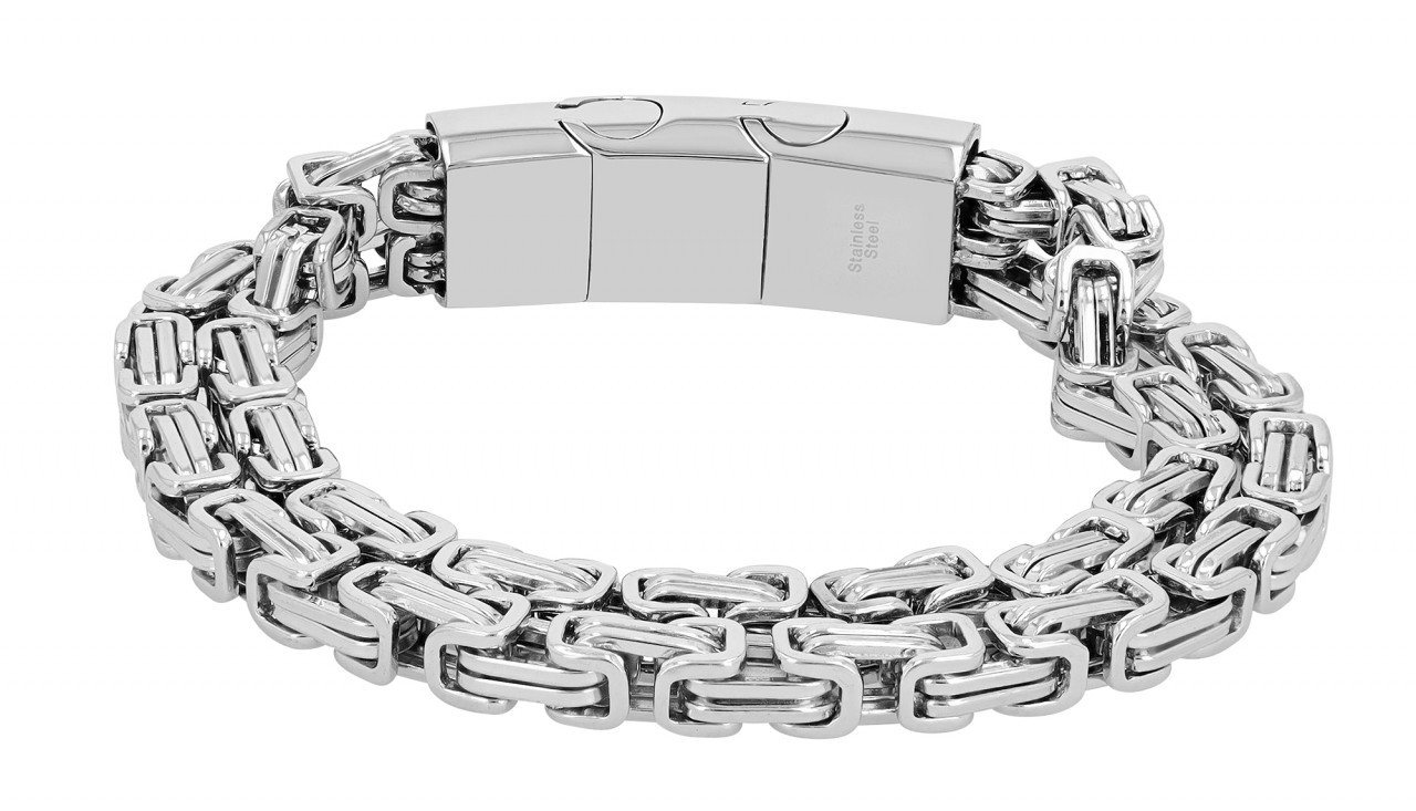 Adelia´s Edelstahlarmband Neuheit 2025 - Herren Königskettenarmband aus Edelstahl von Adelia´s