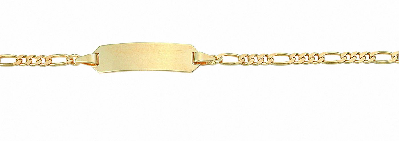 Adelia´s Goldarmband 333 Gold Figaro Armband 14 cm, 333 Gold Goldschmuck für Damen von Adelia´s