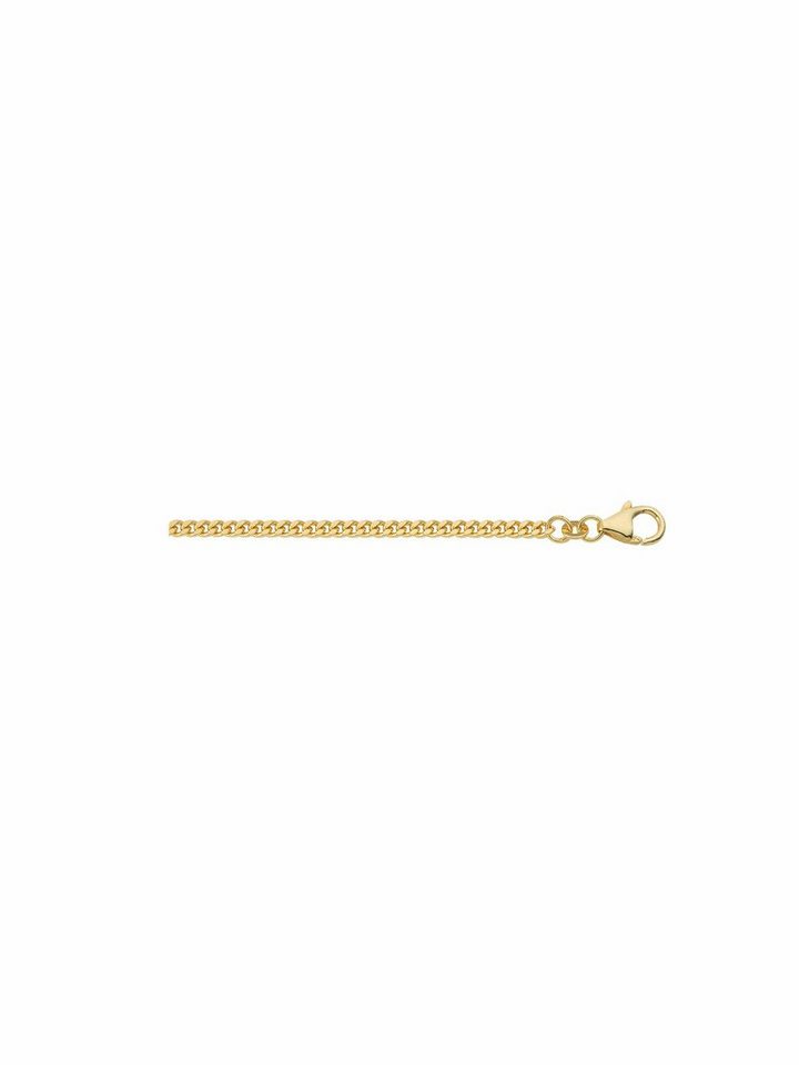 Adelia´s Goldkette 333 Gold Flach Panzer Halskette Ø 1,4 mm, Goldschmuck für Damen von Adelia´s