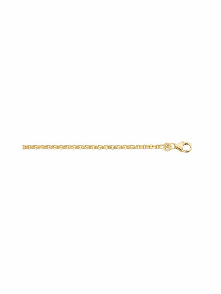 Adelia´s Goldkette 585 Gold Anker Halskette Ø 1,6 mm, Goldschmuck für Damen von Adelia´s
