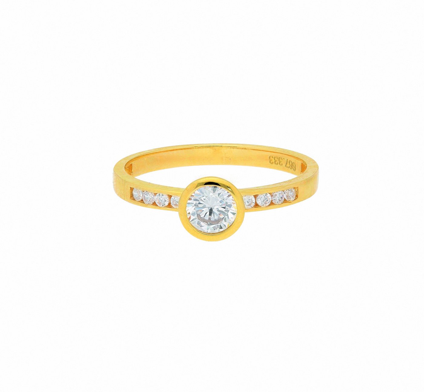 Adelia´s Goldring 333 Gold Ring mit Zirkonia, mit Zirkonia Goldschmuck für Damen von Adelia´s