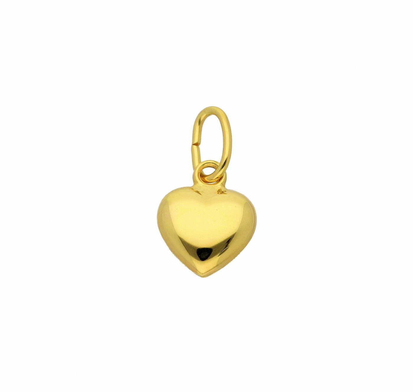 Adelia´s Herzkette Halskette - Herzkette mit Anhänger Herz aus 585 Gold, Schmuckset mit bis 45 cm stufenlos verstellbarer 925 Silber Halskette Adelia´s Herzkette Halskette - Herzkette mit Anhänger Herz aus 585 Gold, Schmuckset mit bis 45 cm stufenlos verstellbarer 925 Silber Halskette von Adelia´s