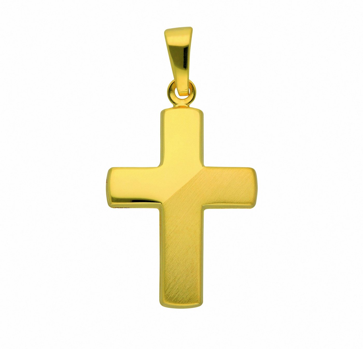 Adelia´s Kette mit Anhänger 333 Gold Kreuz Anhänger, Schmuckset - Set mit Halskette von Adelia´s