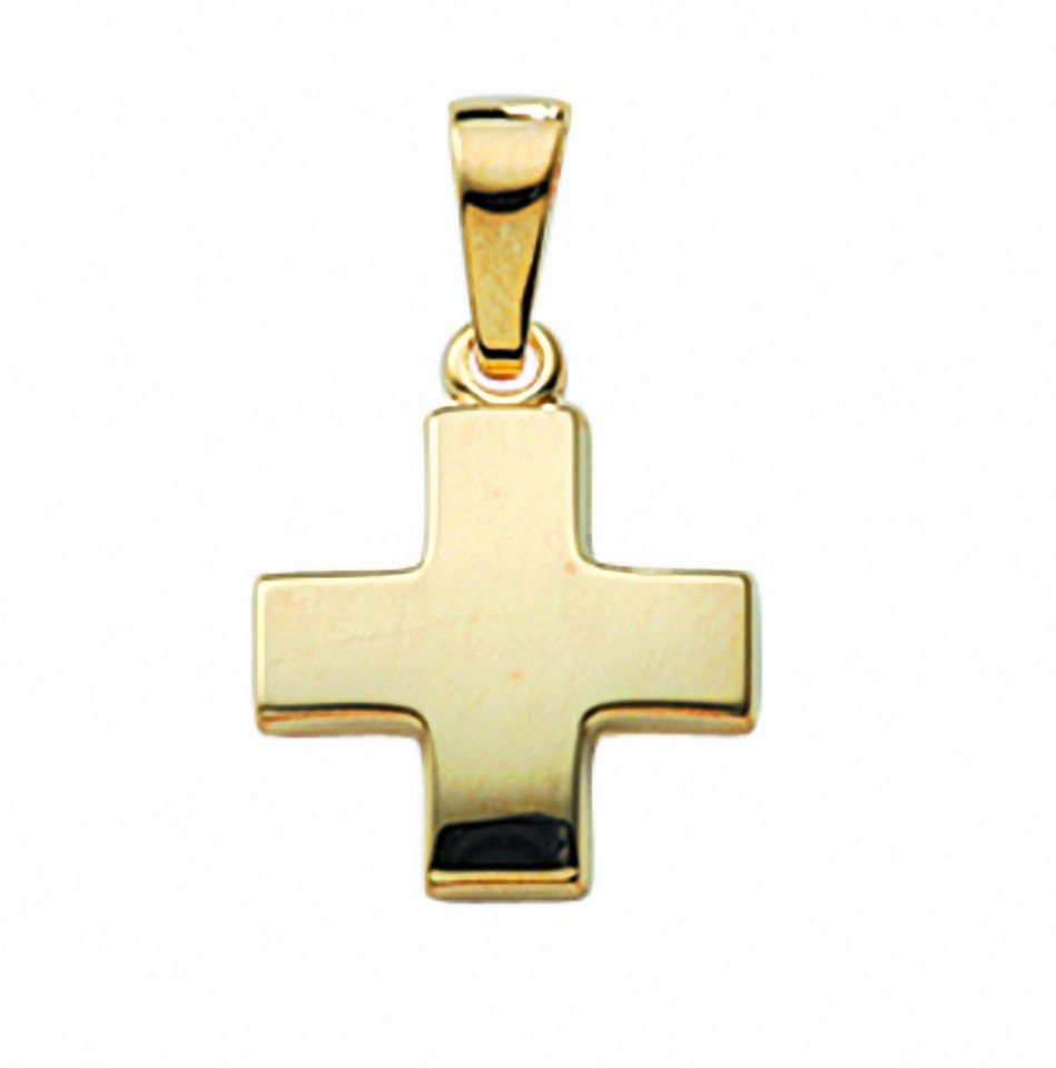 Adelia´s Kette mit Anhänger 333 Gold Kreuz Anhänger, Schmuckset - Set mit Halskette von Adelia´s