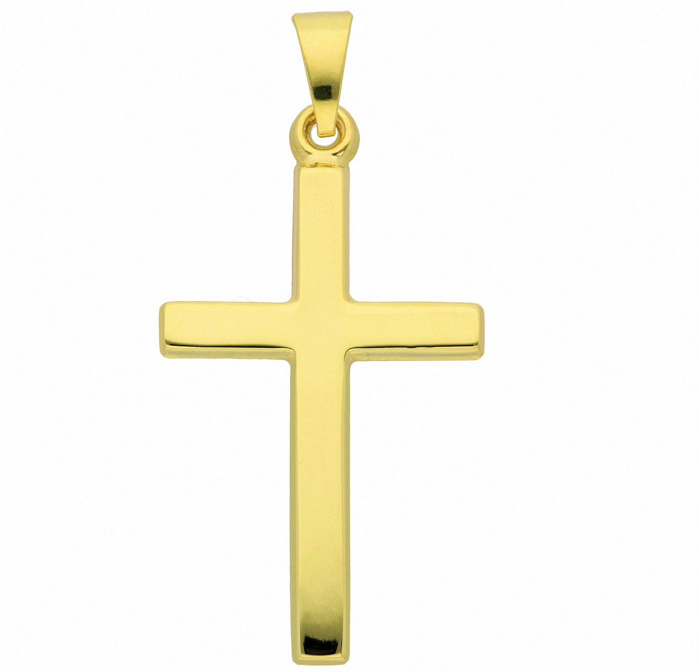 Adelia´s Kette mit Anhänger 333 Gold Kreuz Anhänger, Schmuckset - Set mit Halskette von Adelia´s