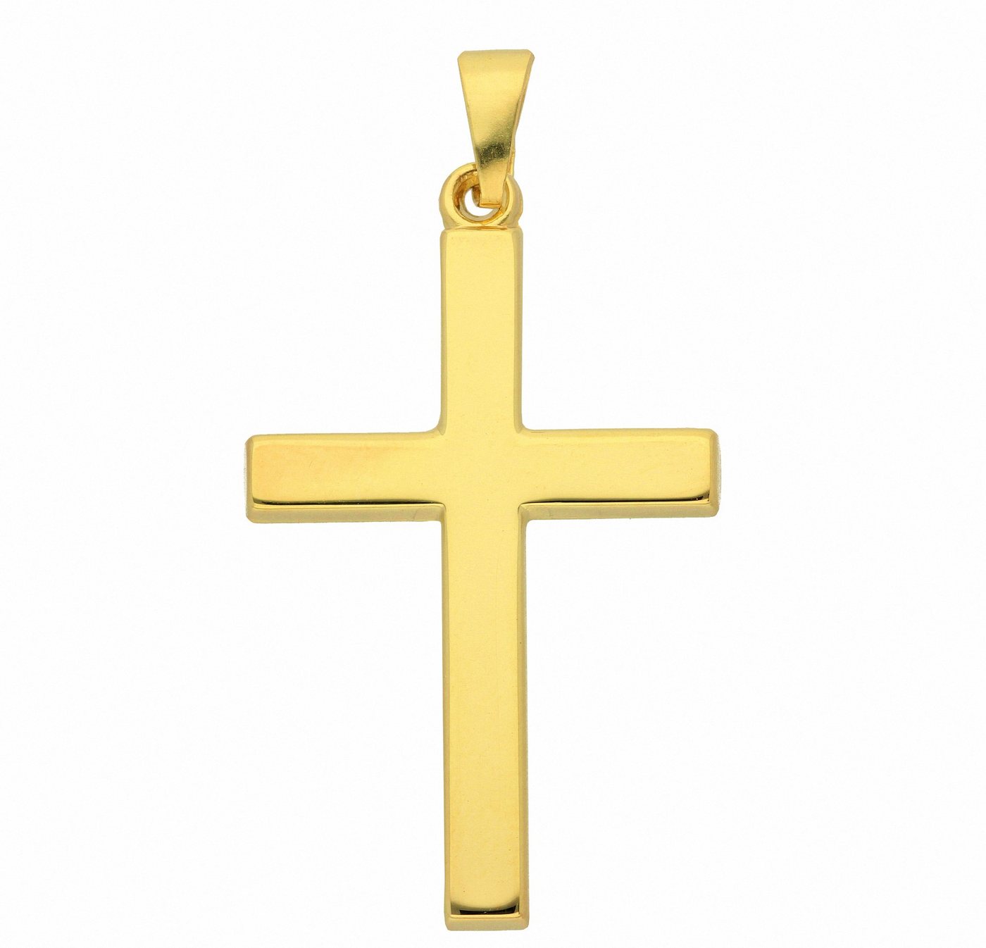 Adelia´s Kette mit Anhänger 333 Gold Kreuz Anhänger, Schmuckset - Set mit Halskette von Adelia´s