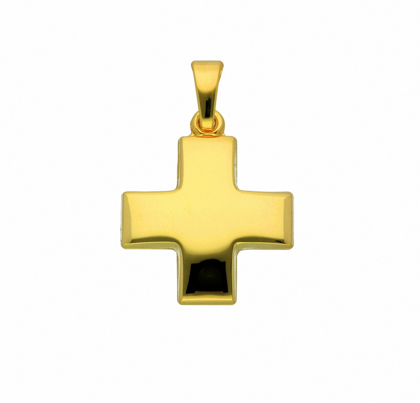 Adelia´s Kette mit Anhänger 333 Gold Kreuz Anhänger, Schmuckset - Set mit Halskette von Adelia´s