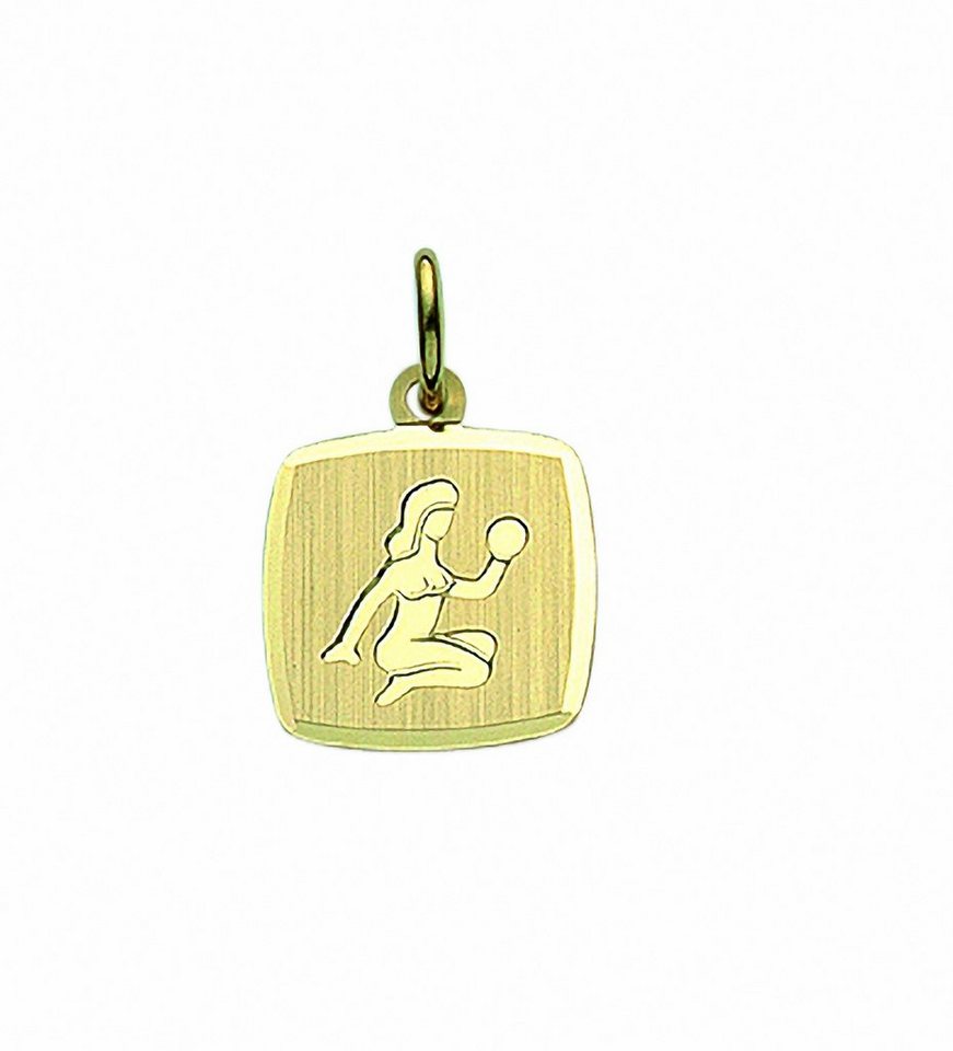 Adelia´s Kette mit Anhänger 333 Gold Sternzeichen Anhänger Jungfrau, Schmuckset - Set mit Halskette von Adelia´s