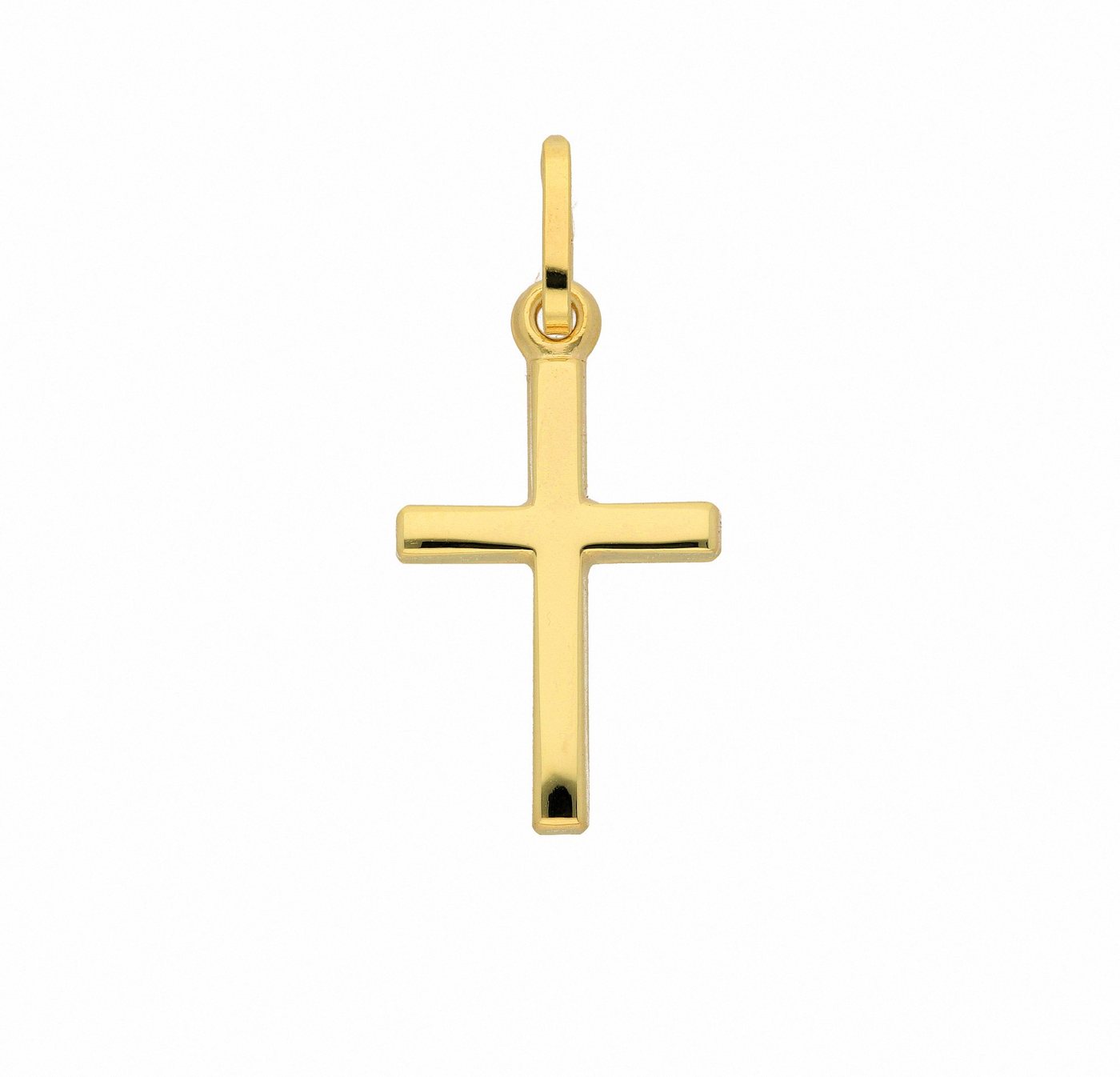 Adelia´s Kette mit Anhänger 585 Gold Kreuz Anhänger, Schmuckset - Set mit Halskette von Adelia´s